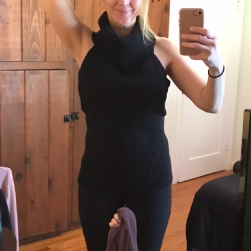 Sale! Turtleneck Sweater w/Back Cutout